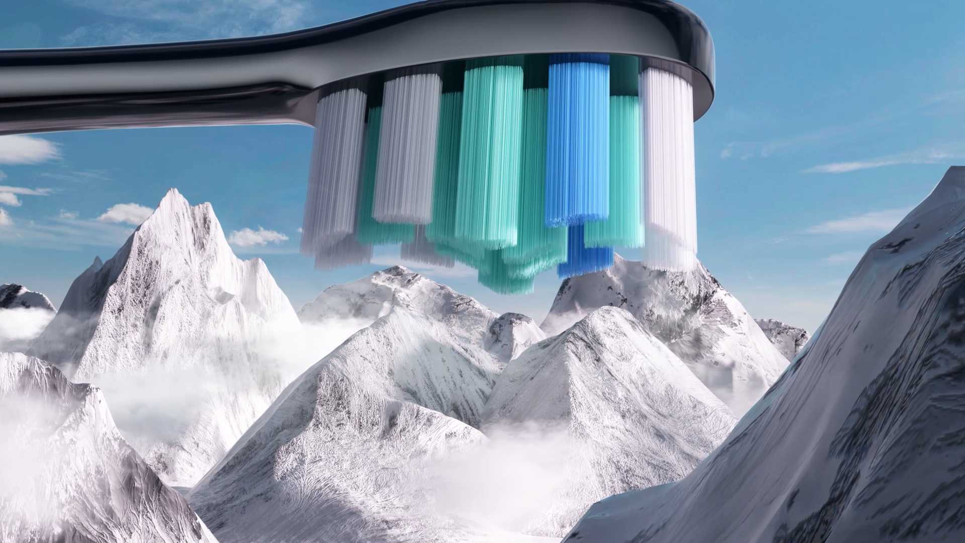 S2智能电动牙刷产品视频创意 三维动画 创意三维动画演绎