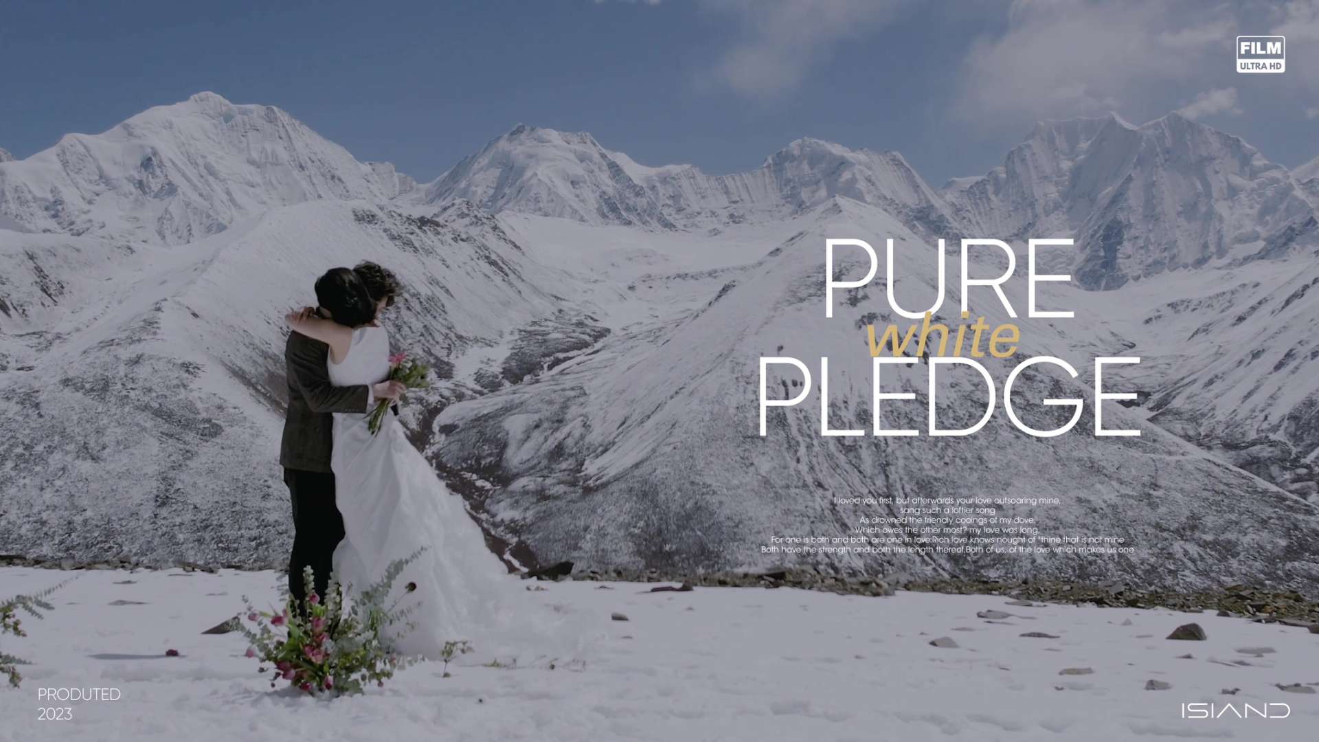 川西旅拍 | 我们的雪山婚礼誓言，被纪录成催泪电影