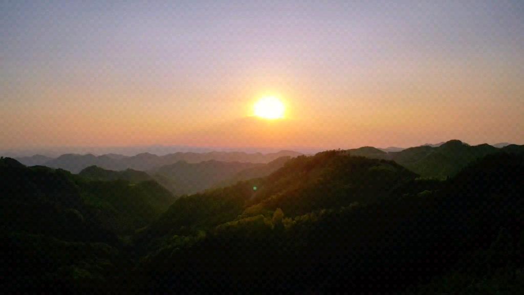 贵州望谟：山上看风景