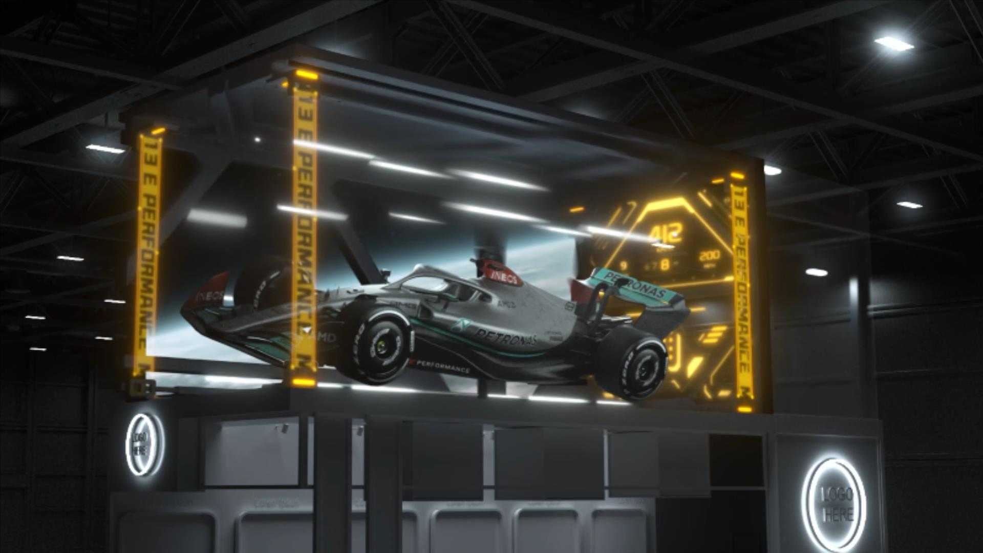 F1裸眼3D室内展厅案例效果展示