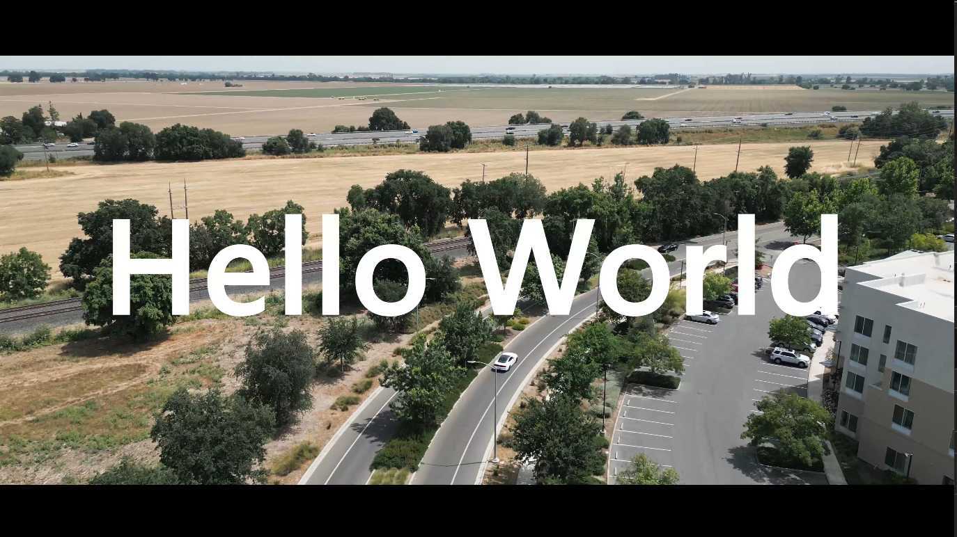 《Hello World》- 大一学生作业|微电影