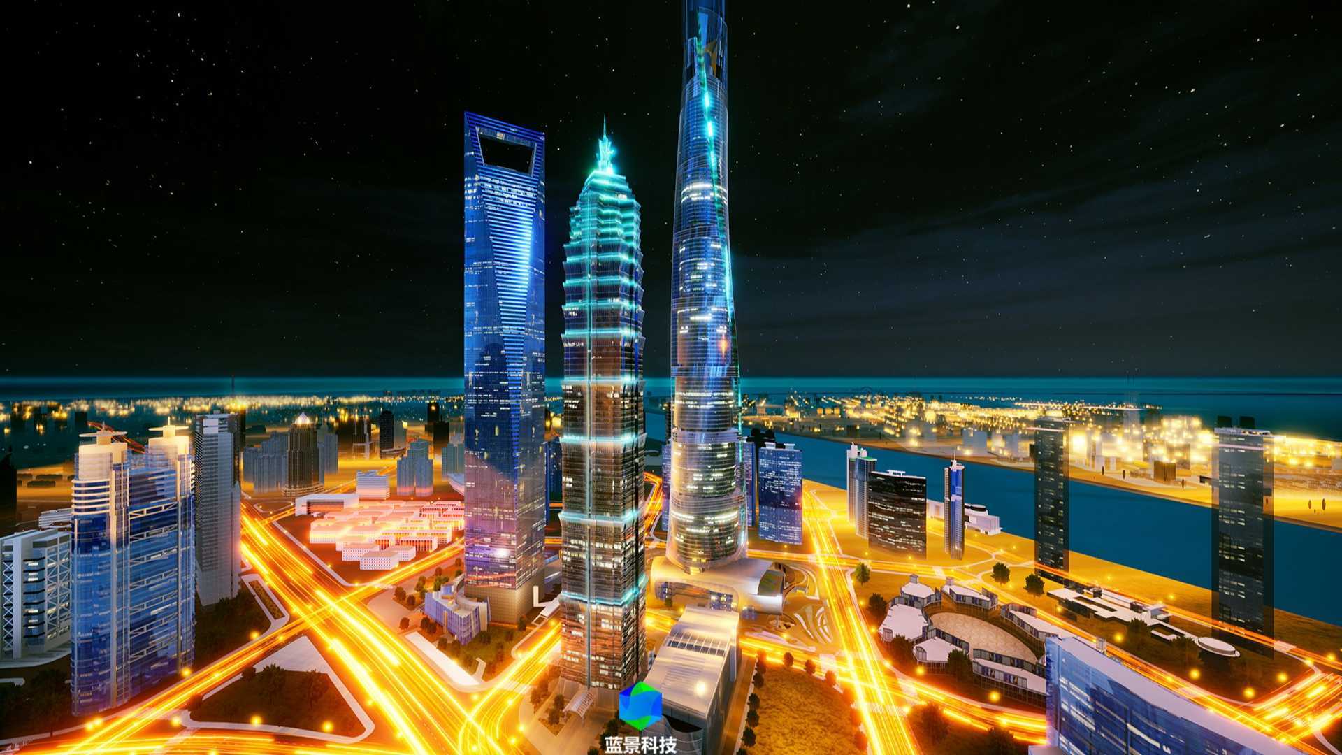 上海大数据可视化 智慧城市 数字孪生 虚拟现实 元宇宙