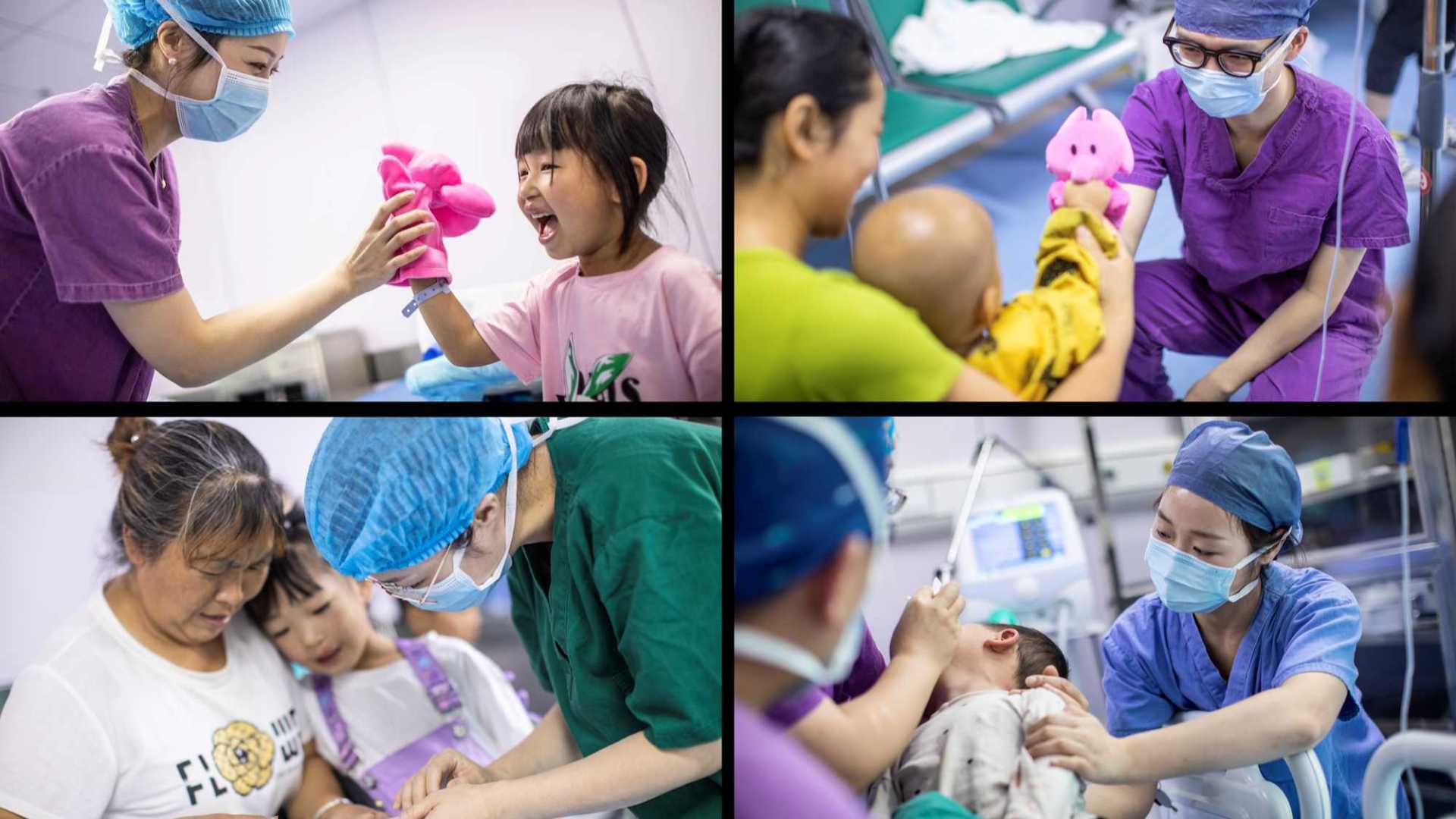 贵州毕节一医院免费为48位兔唇宝宝做手术 让唇腭裂儿童重绽笑颜