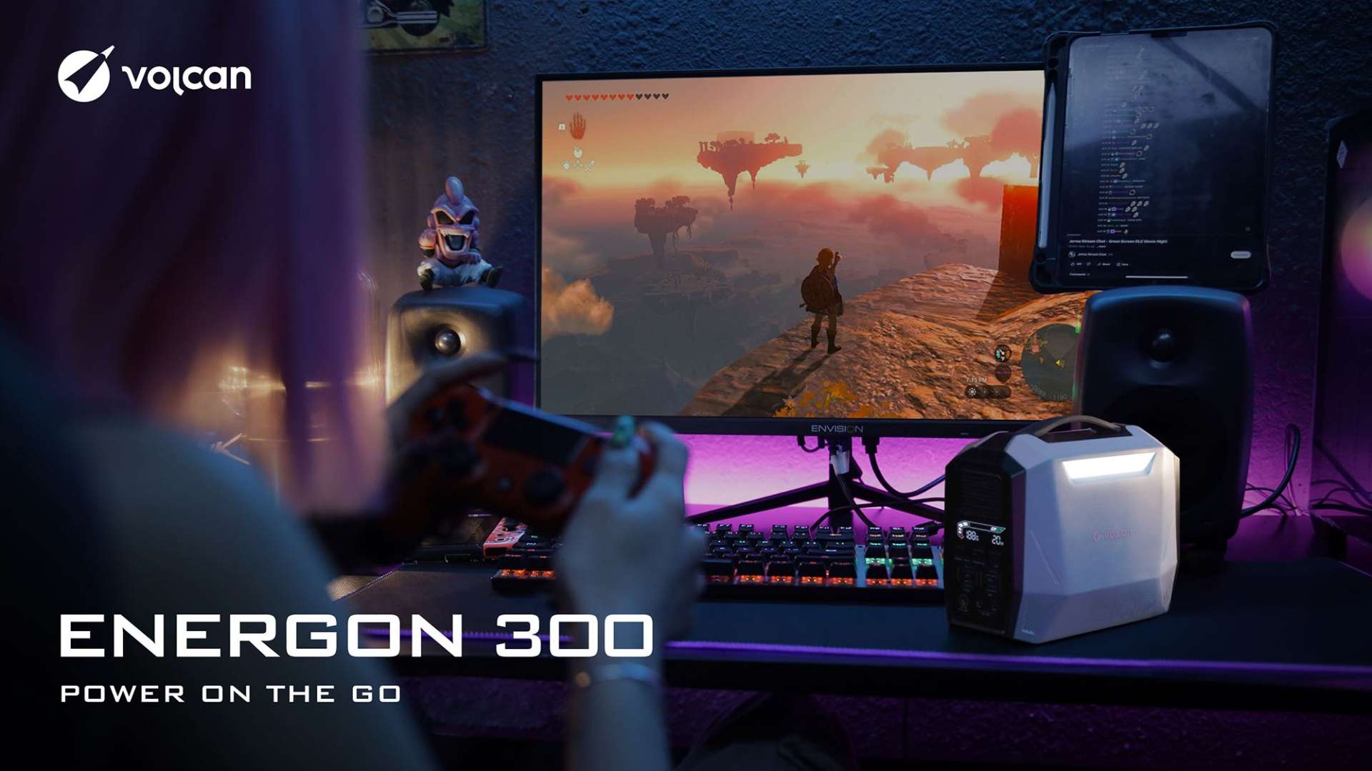专为游戏玩家量身打造的便携迷你移动电源Energon 300！