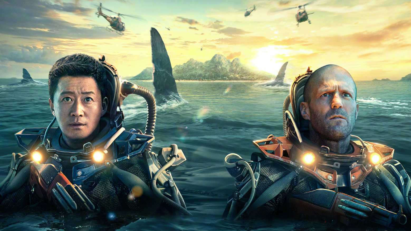 《巨齿鲨2》“智勇双雄”版预告