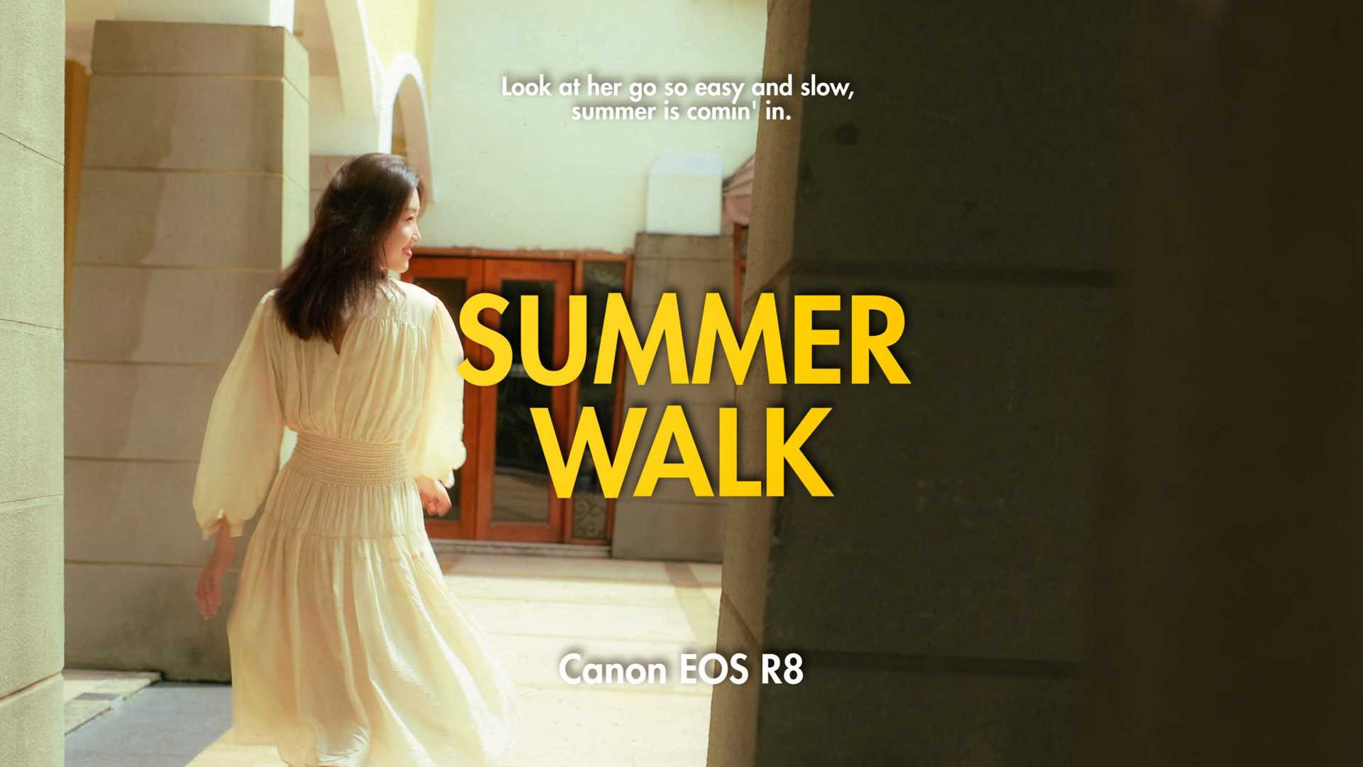 Summer Walk / 夏日漫步，深圳也能拍出罗马假日即视感！电影感短片