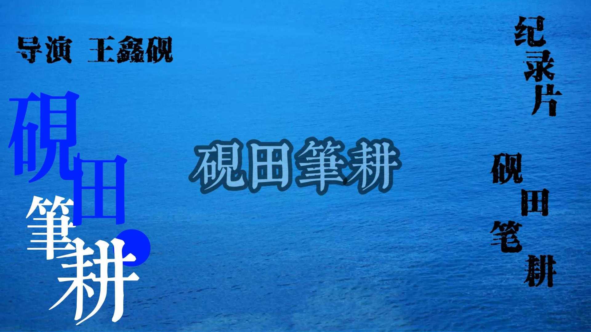 砚田笔耕生活纪录片