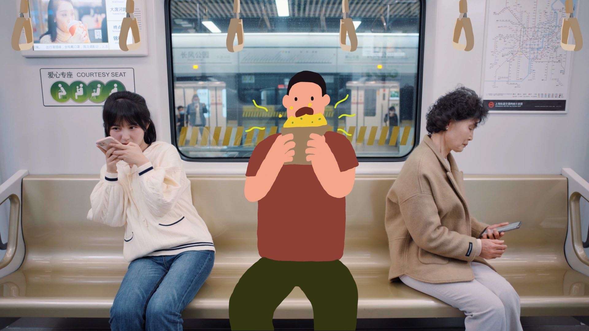 上海地铁安全宣传片-文明礼仪篇