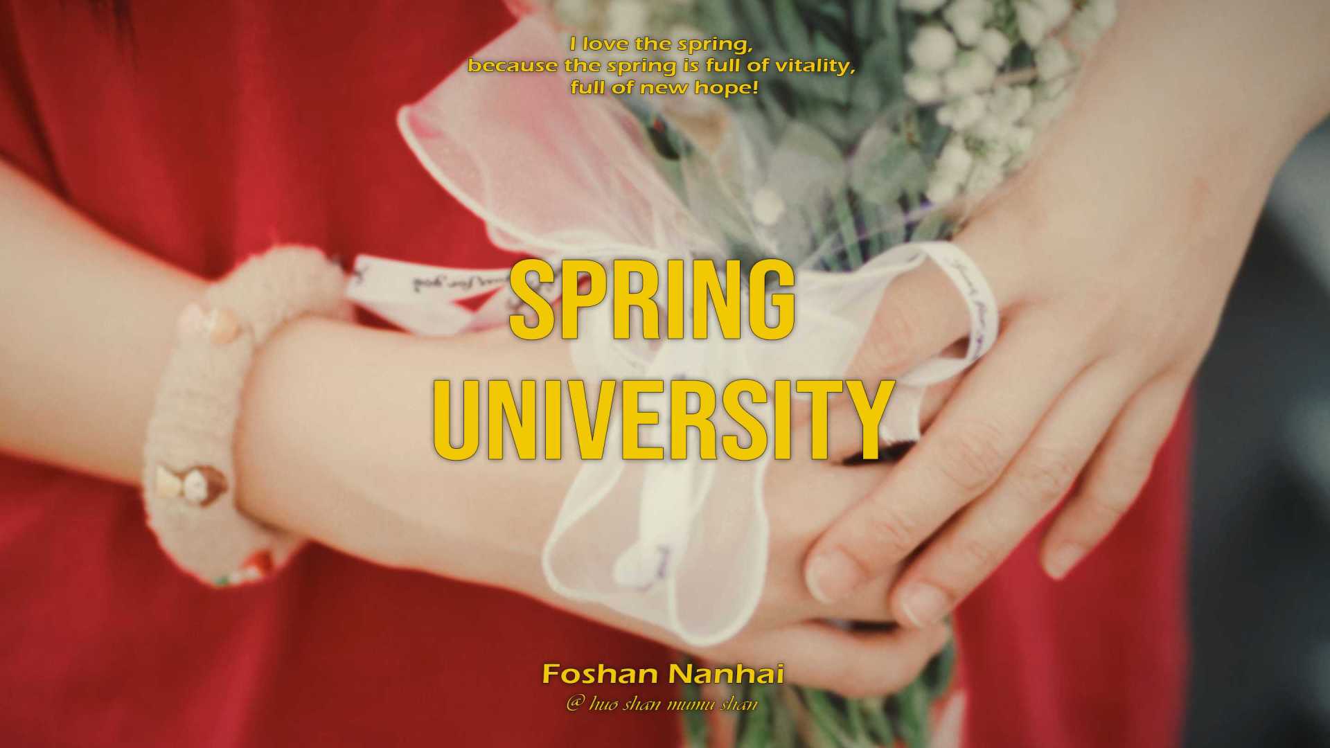 Spring University | 佛山大学复古文艺短片