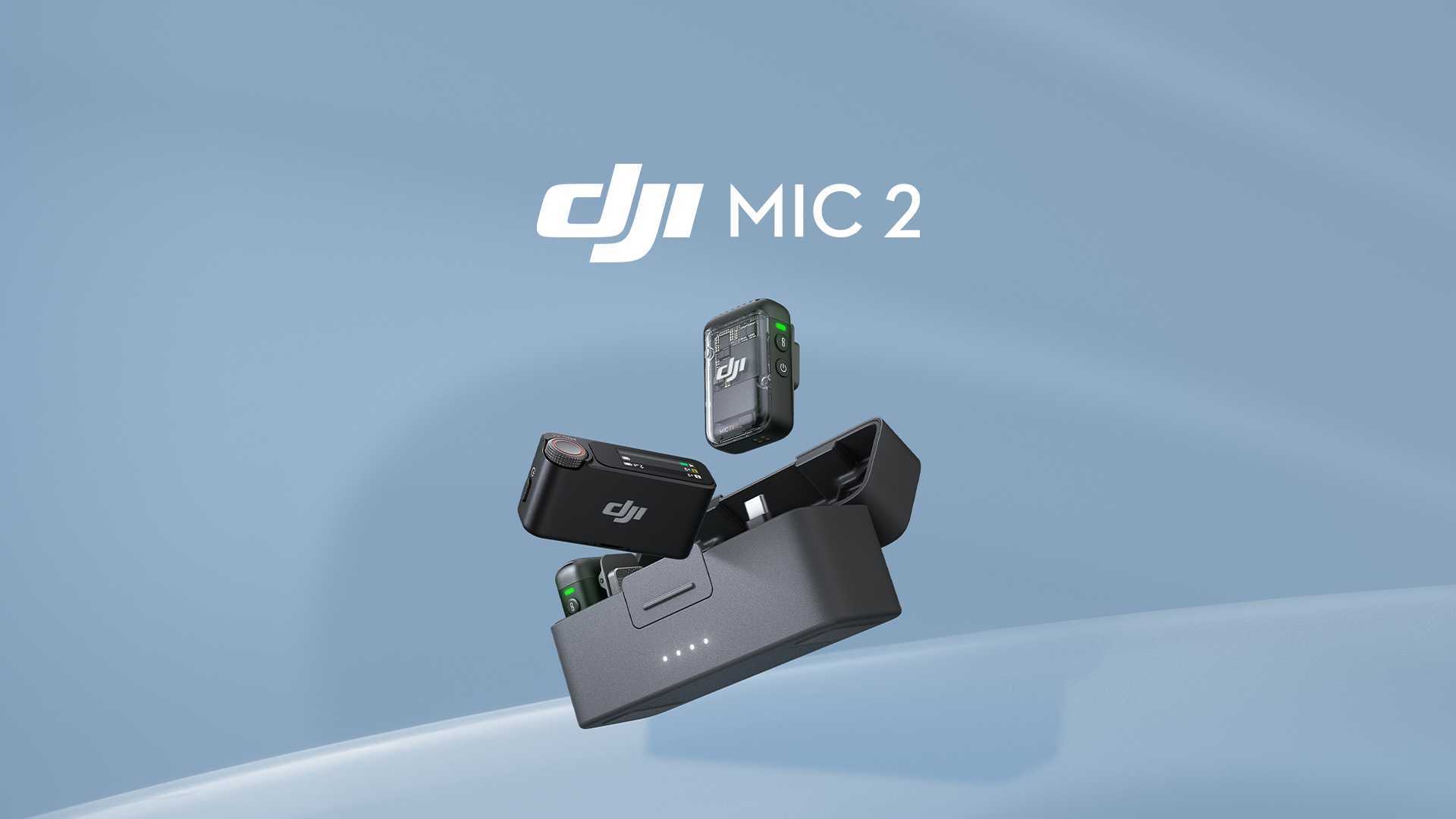 大疆发布 DJI Mic 2 无线麦克风，一开即得，原声再现
