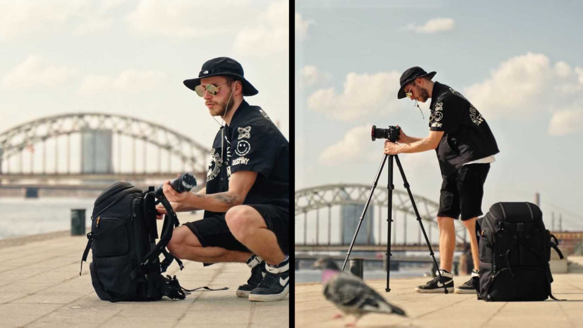 产品视频拍摄 - Tarion摄影背包