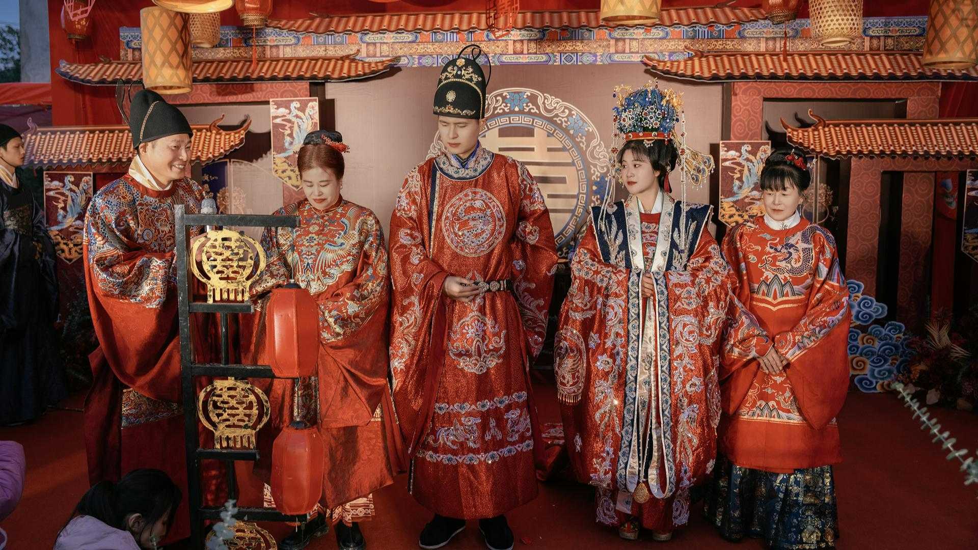 中式婚礼视频全程