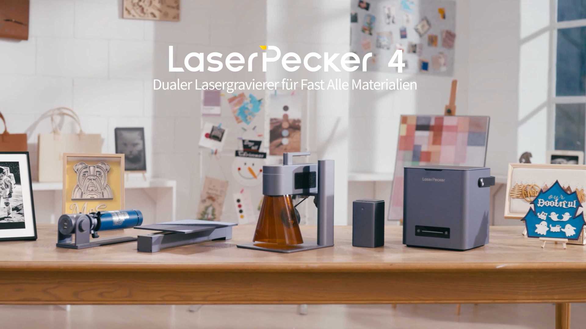 LaserPecker 4 激光雕刻机 黑五活动视频