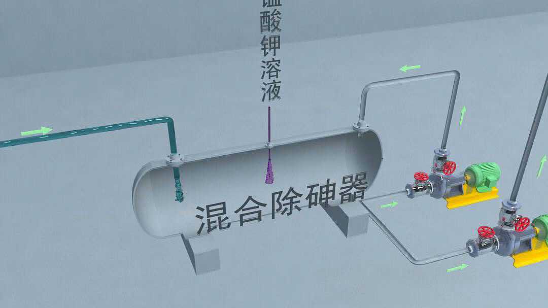 化工厂化工管道设备生产加工工艺流程三维动画演示