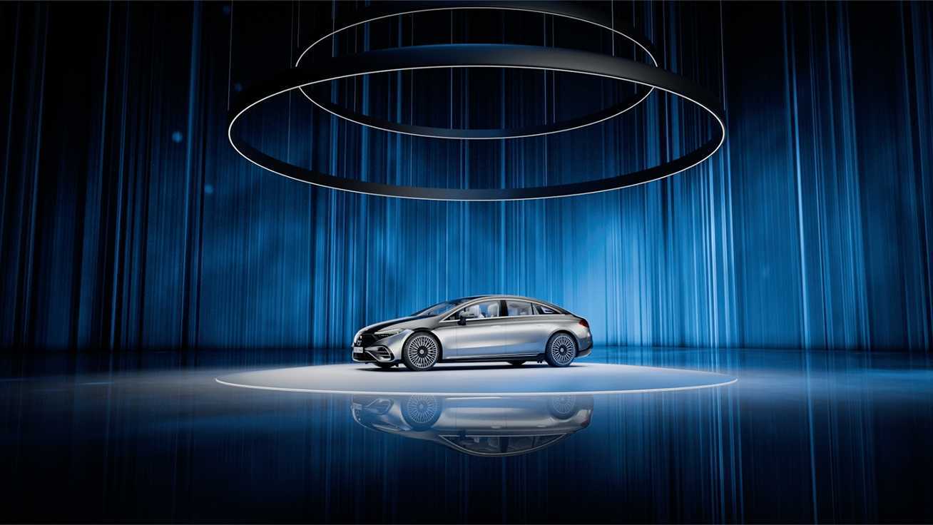 新能源电动汽车TVC视觉创意短片 三维CG广告 奔驰EQS