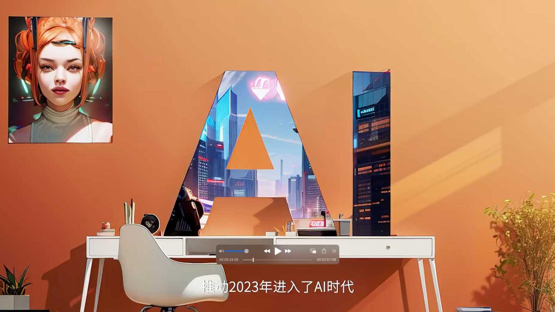 “网易有道2023年度词”AI创意视频