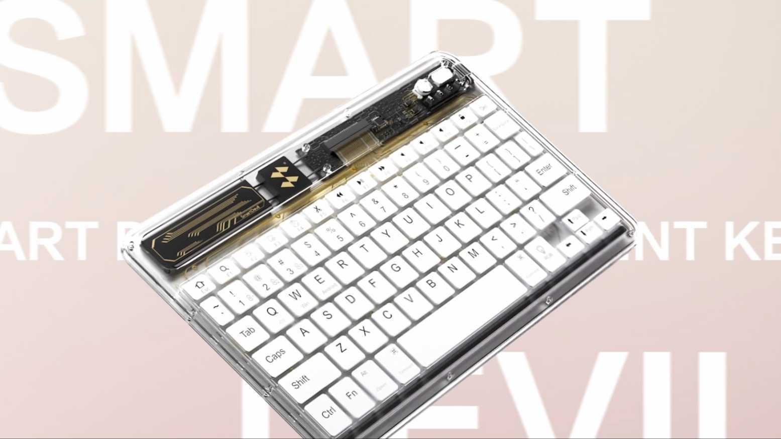 透明蓝牙键盘鼠标 丨SmartDevil