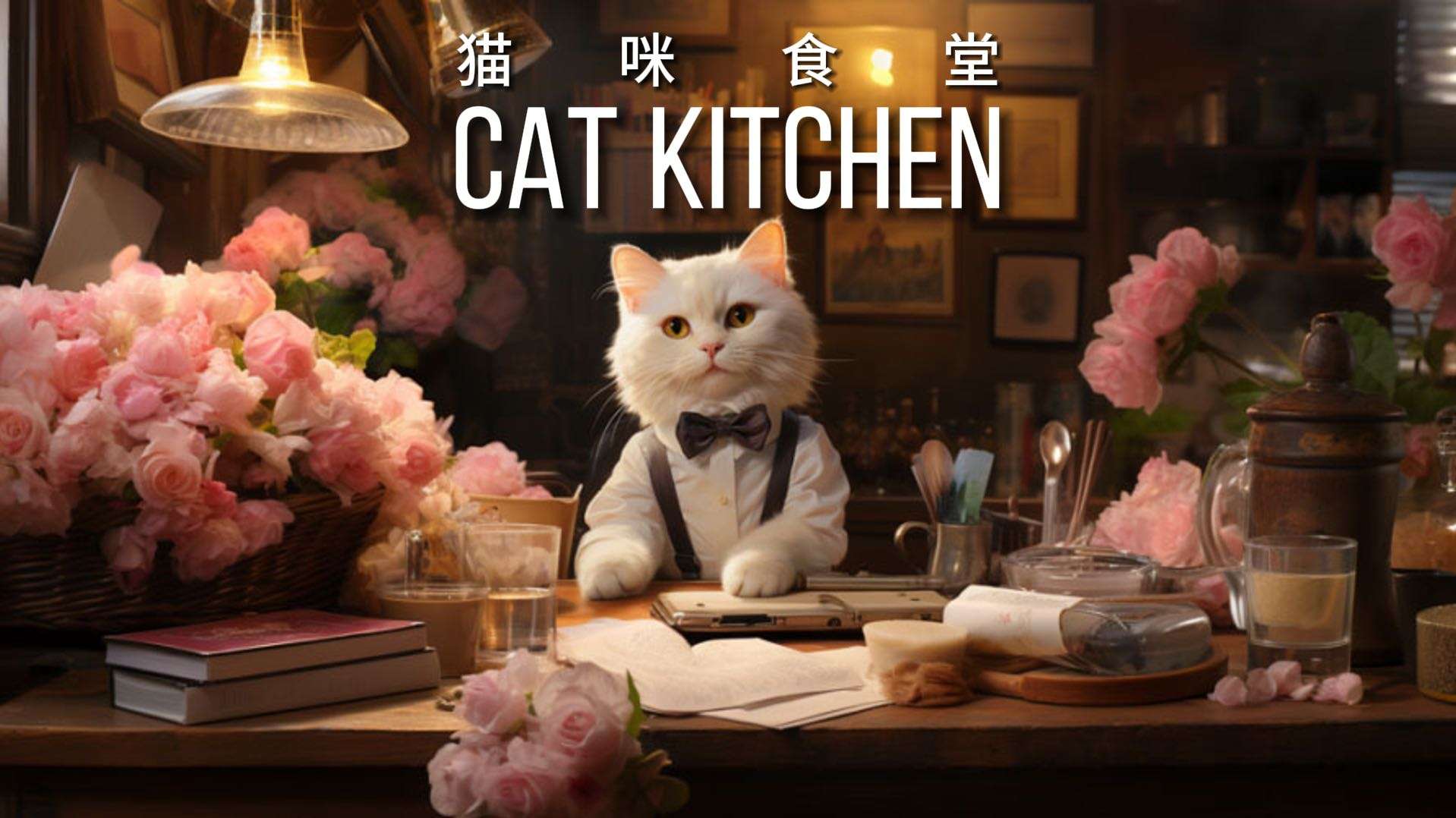 AI创意故事短片《猫咪食堂》想被美味的小鱼干面治愈吗？