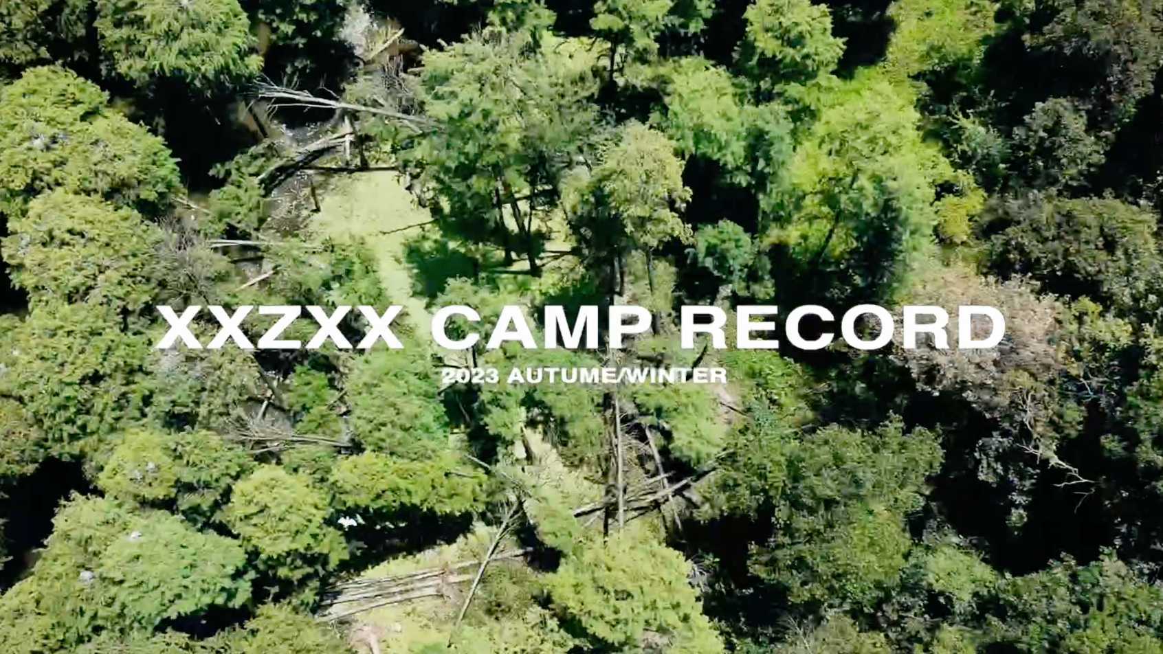 XXZXX CAMP RECORD 2023 AUTUME&WINTER