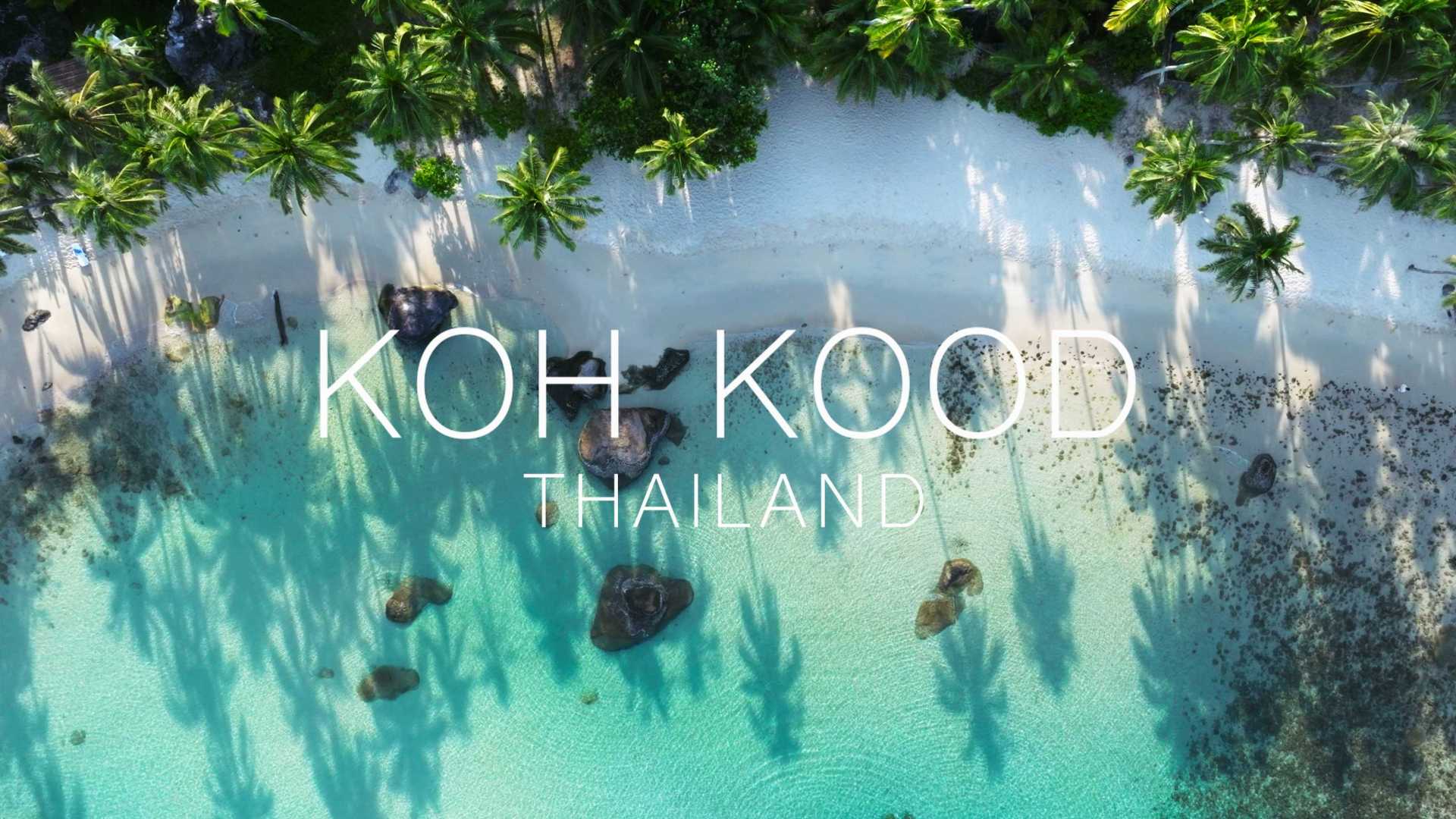 koh kood Thailand 泰国哒叻府阁骨岛航拍
