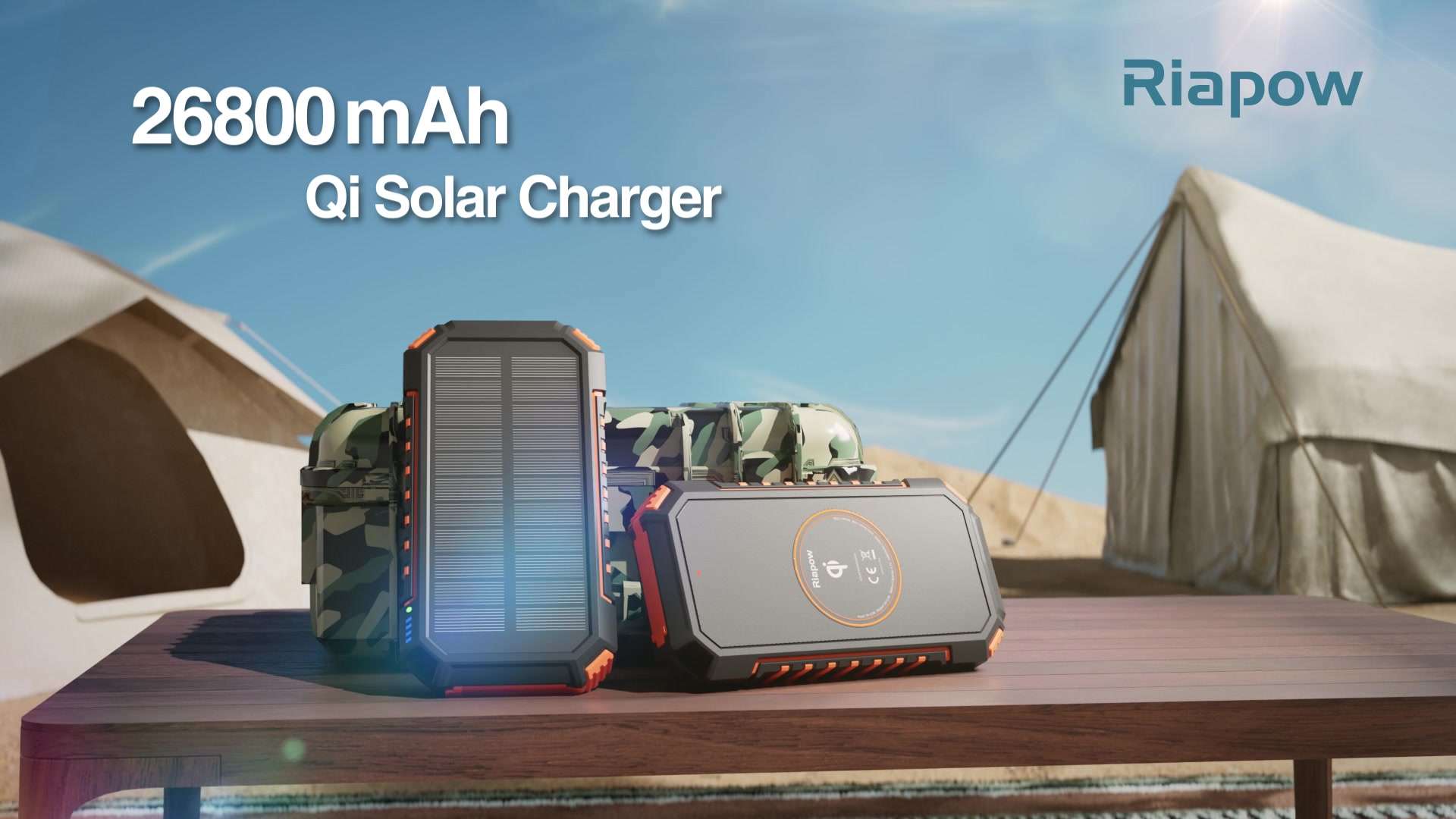 太阳能充电宝动画视频