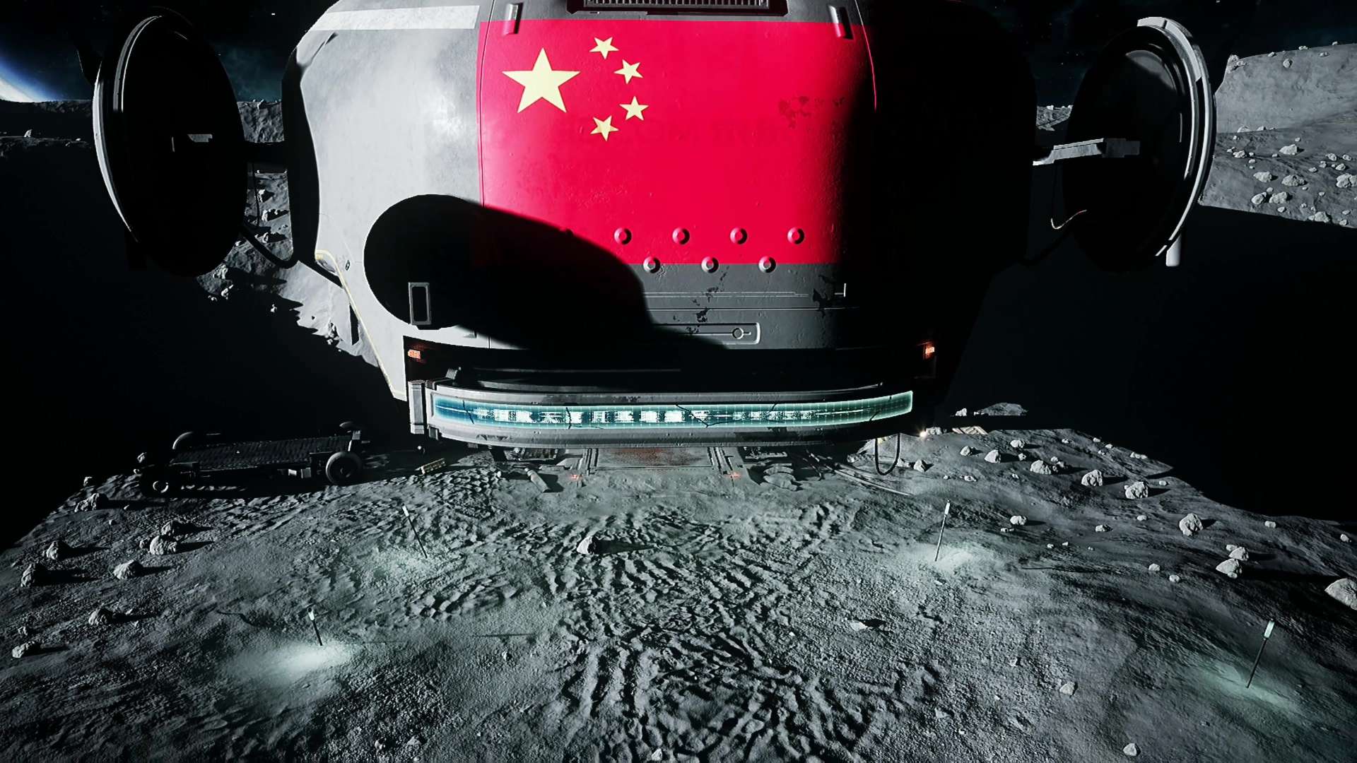 原创CG-中国航天月球基地