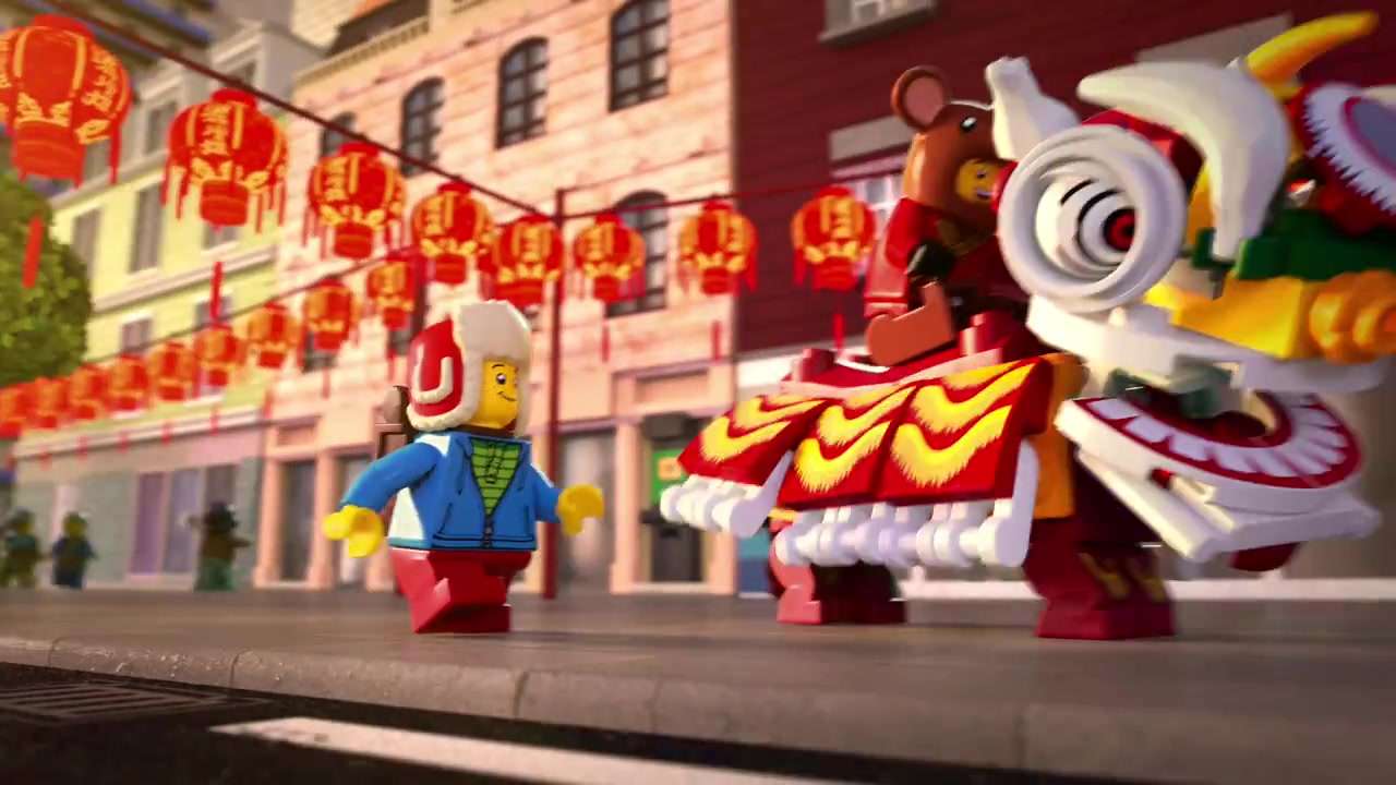 LEGO 年味狂想玩得欢 舞狮&庙会合辑-广告游戏娱乐视频-新片场