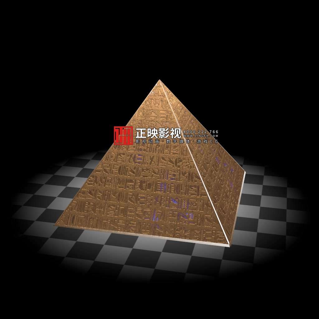 3DMAPPING—特殊投影—文旅—金字塔原片