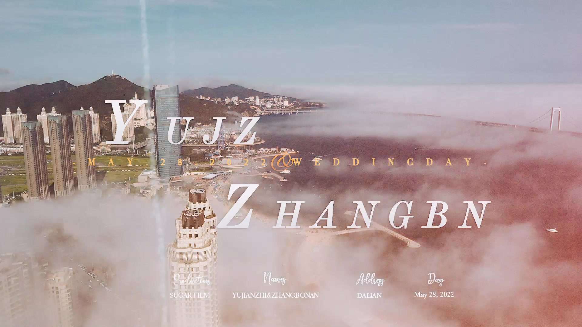 苏格影视：YUJZ&ZHANGBN 国际金融婚礼快剪
