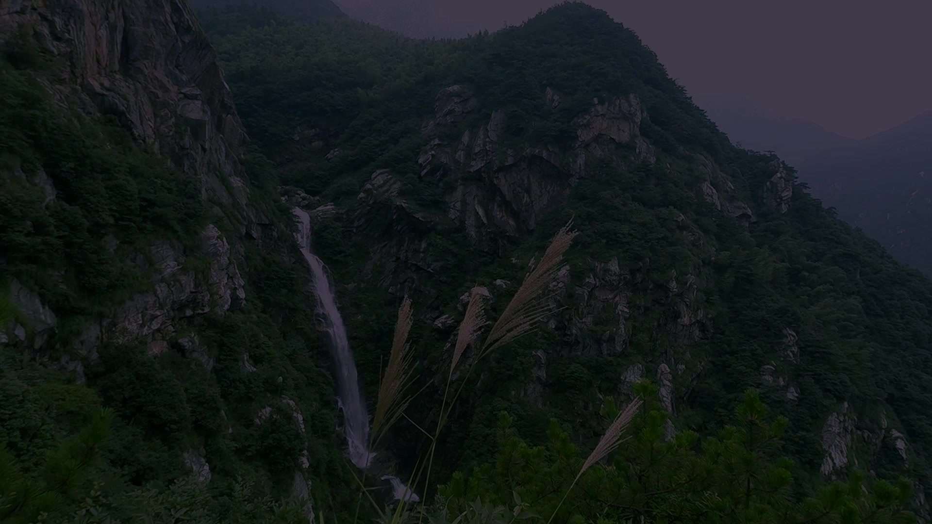 2014年庐山瀑布航拍