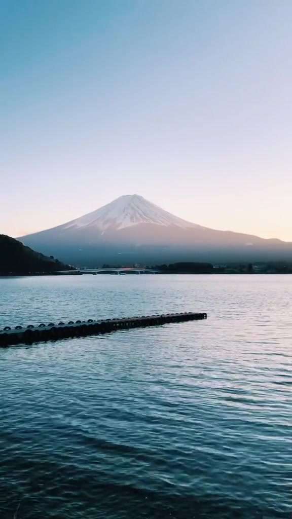 超治愈！来自富士山火山湖的静谧