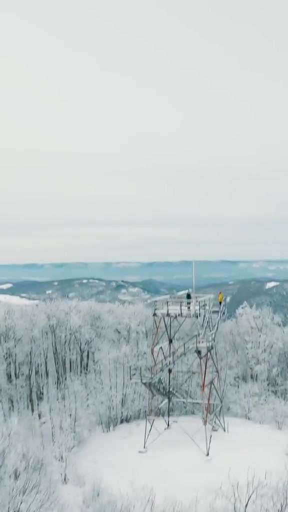 冬季航拍！最美的西弗吉尼亚州雪景