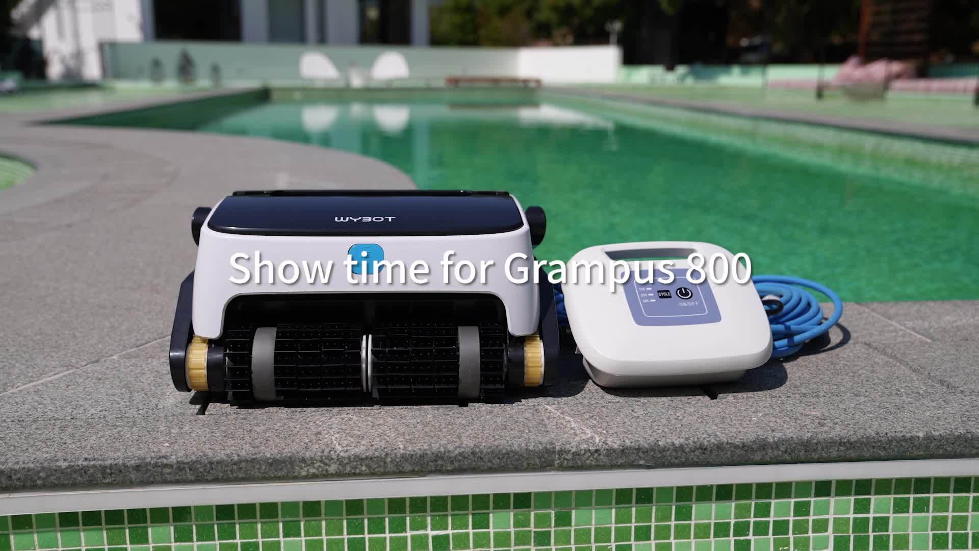 泳池清洁水下机器人亚马逊视频