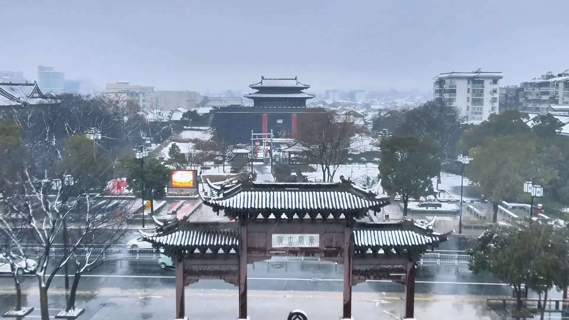 冬日来到扬州，你将会领略到一种别样的美丽与魅力