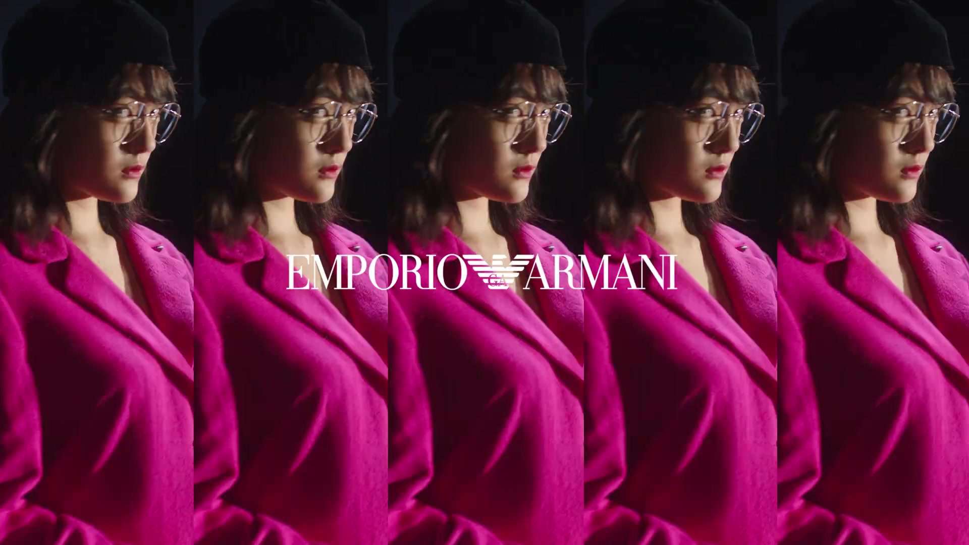Emporio Armani X 文淇 2021秋冬眼镜系列广告大片