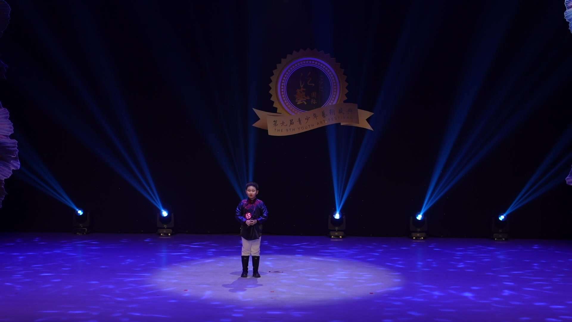 北京第九届青少年艺术盛典（声乐类）比赛现场