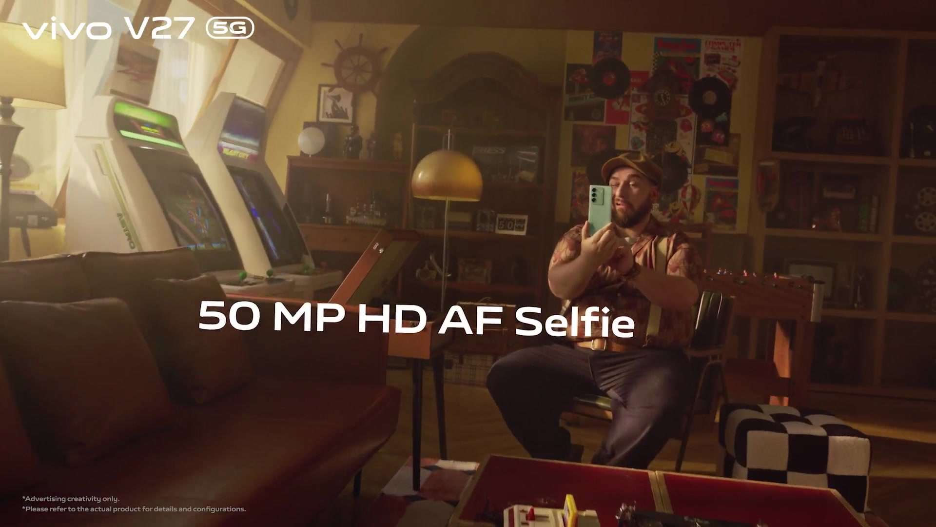 vivo V27 50MP Selfie 5000万像素前置自拍广告