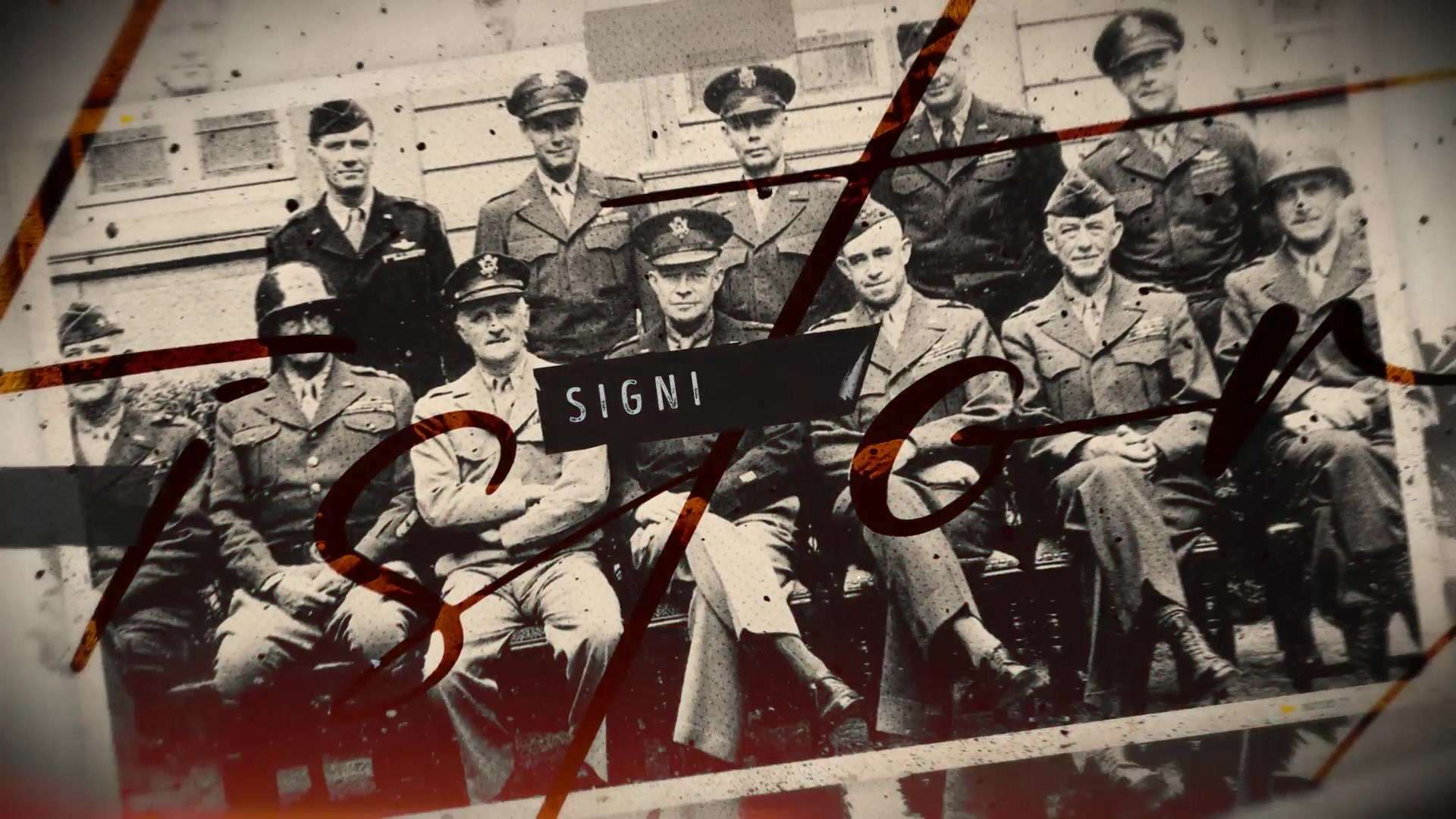 AE模板 | 复古战争电影预告二战过渡光影闪烁艺术视频无缝