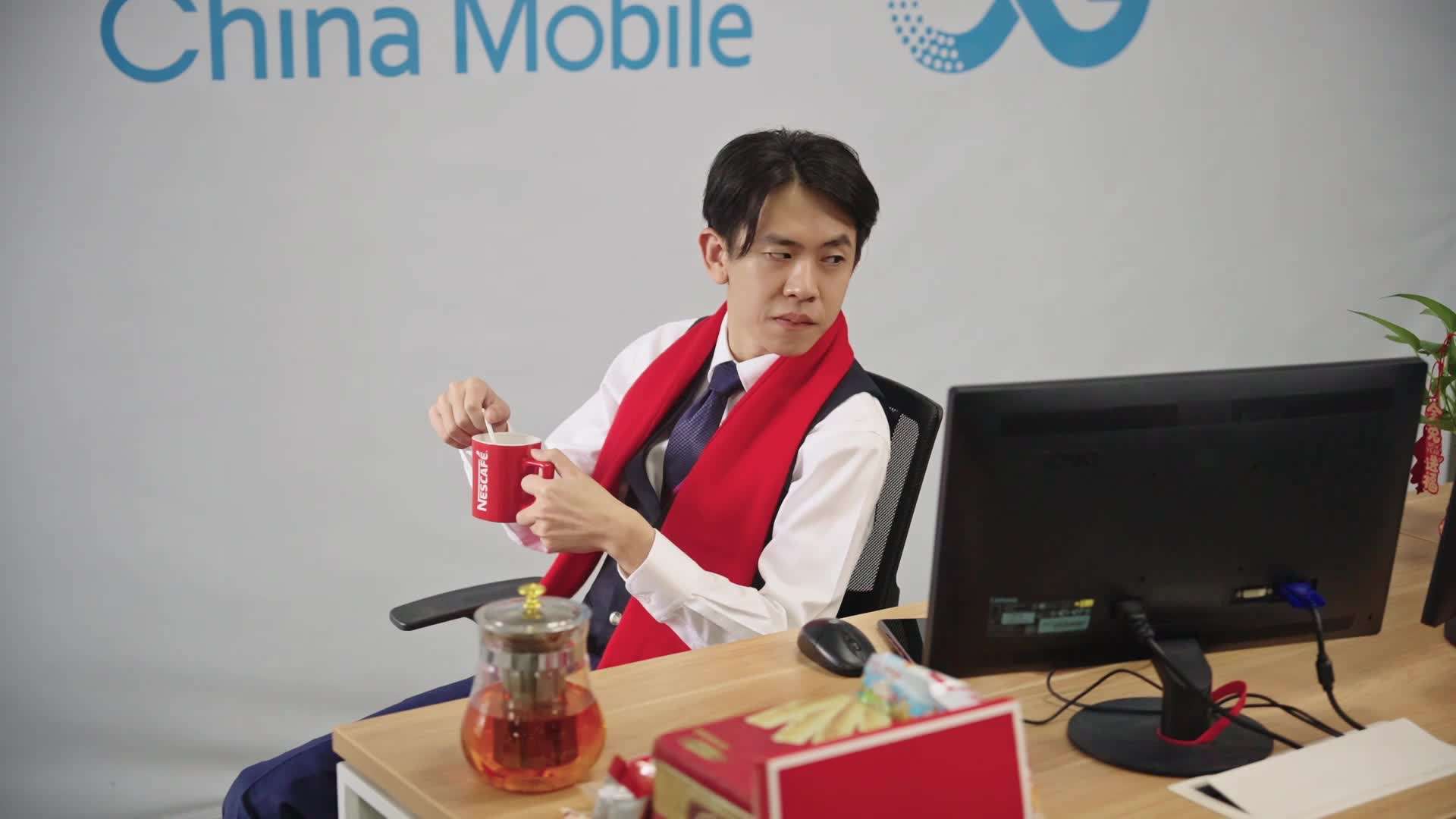新年之企业微信客服 中国移动创意宣传视频