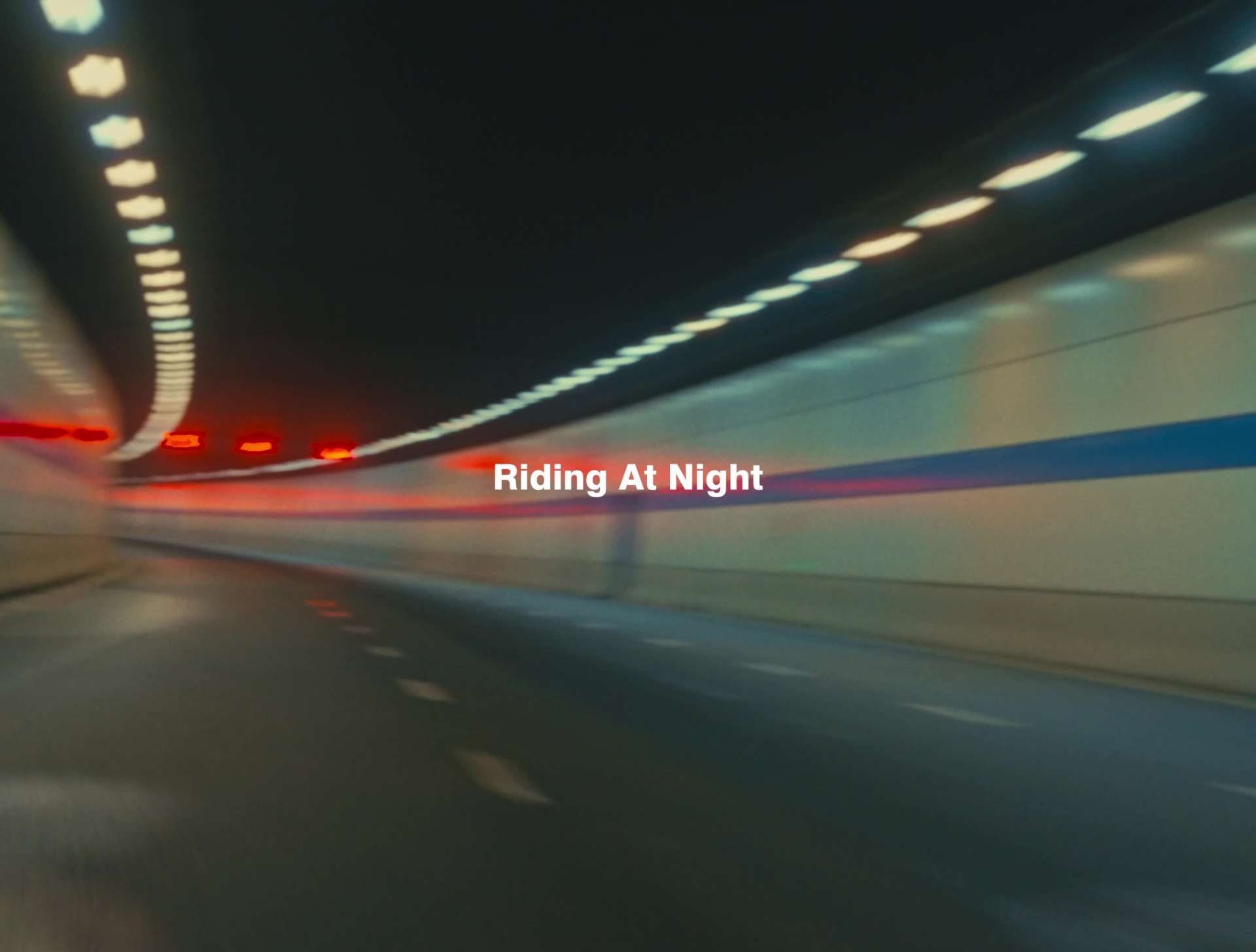 Riding at night