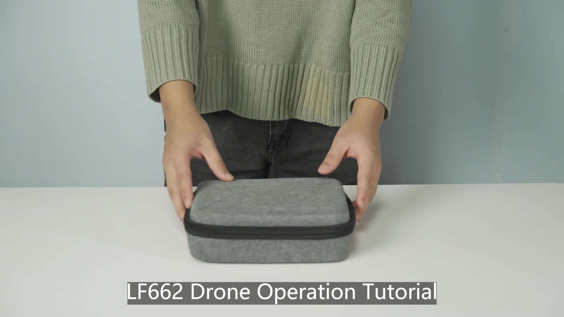 LF662无人机操作视频教程英文