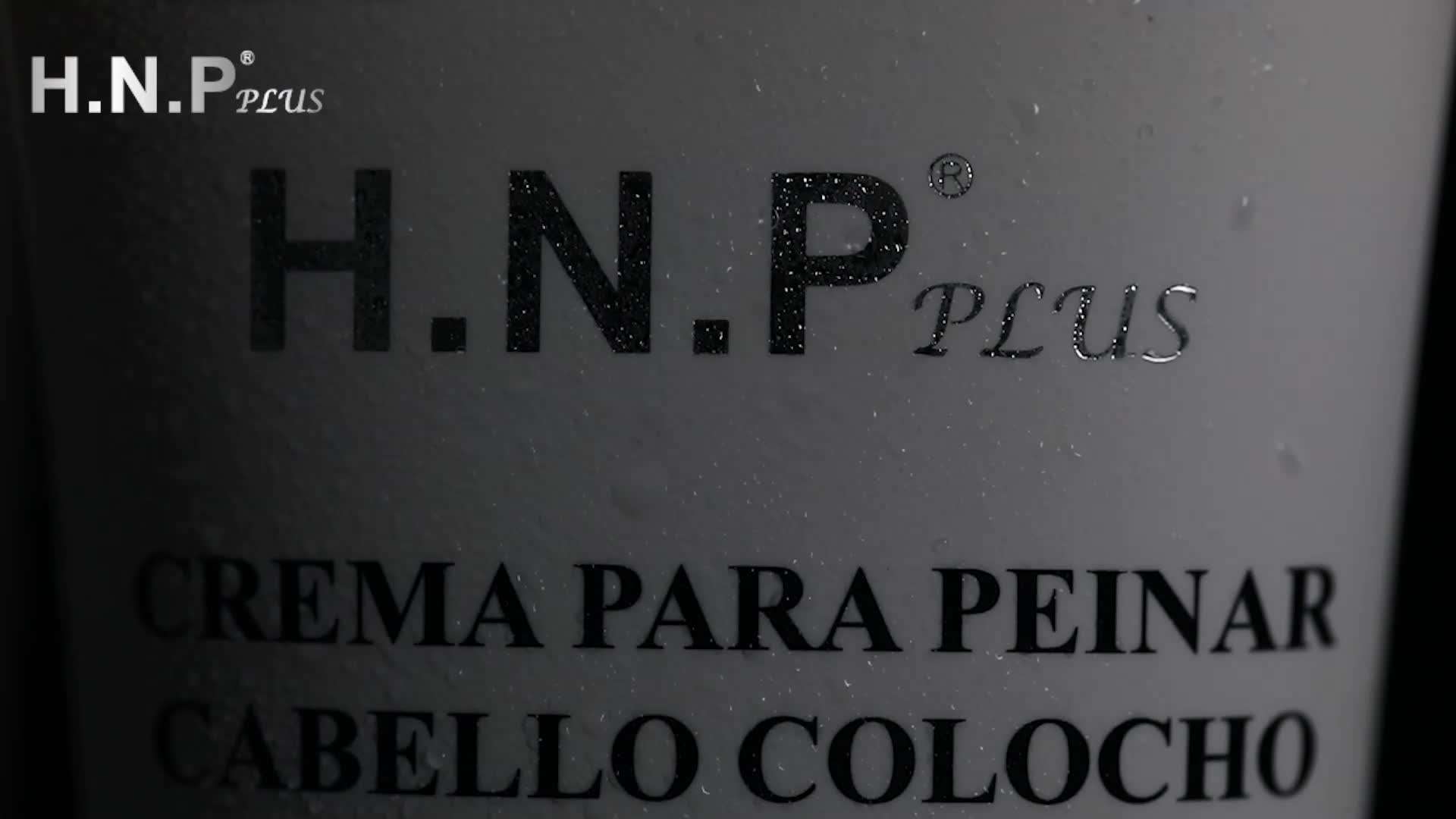 HNP白色卷发免洗护发素2
