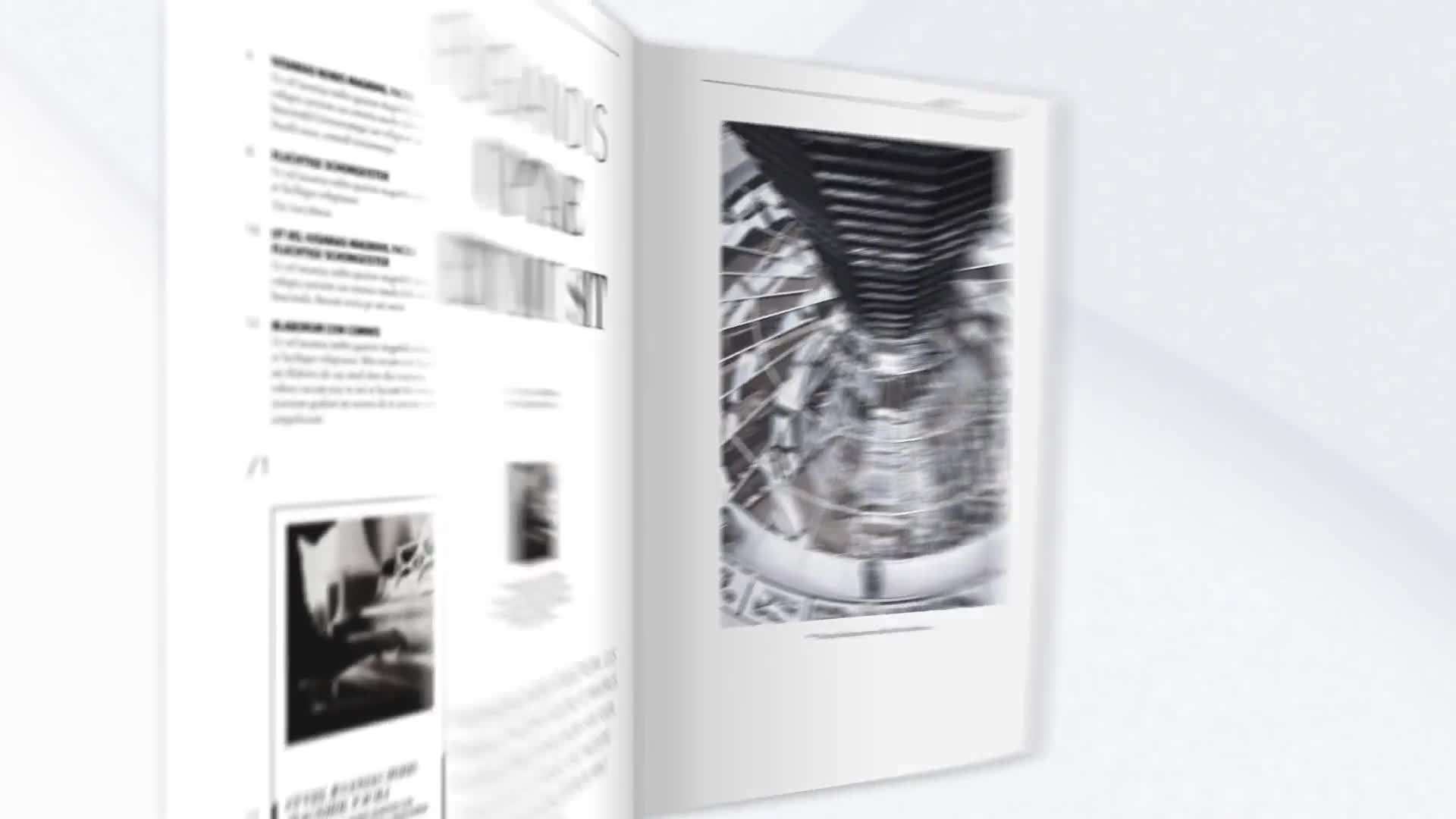 AE模板|高级书籍杂志促销动画展示广告宣传片